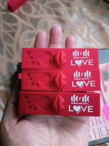 M&amp;M Red Colour Lipstick 💄