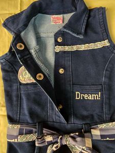 Denim Dungree- For 18months to 30 months