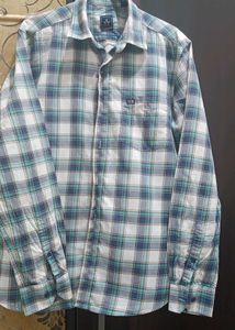 Arrow Blue Checkered Shirt