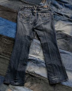 FASCINO VINTAGE EMBROIDERY BOOTCUT JEANS
