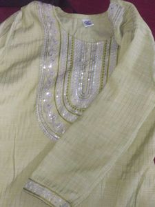 Elegant Light Green Kurta