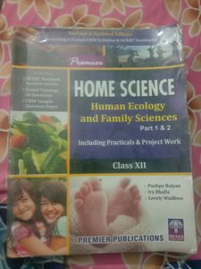 CLASS 12TH HOME SCIENCE BOOK