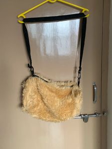 Fluffy Puppy Crossbody Bag