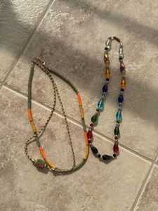 Beaded Colorful Necklace Combo