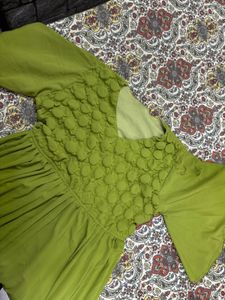 Olive Green Maxi Dress