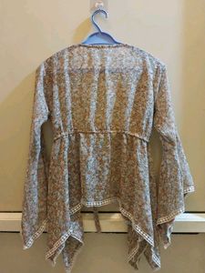 Floral Print Shrug