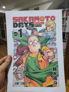 &#34;Sakamoto Days&#34; Anime A4 Matte 3 Posters