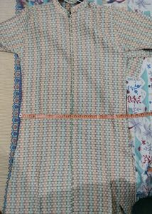 Men's Ethnic Kurta Set &amp; Dupatta