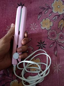Pink Hair Straightener