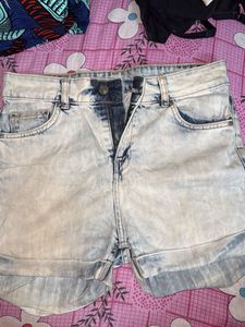 mango Denim Shorts