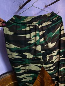 Camouflage Print Joggers