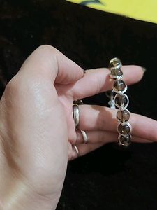 Smoky Quartz Wire Wrapped Bracelet New