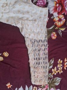 Blouse With Golden Shine