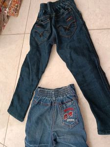 2Denim Jean Kids Zip Broken