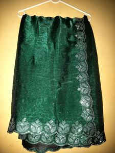 Emerald Green Beaded Saare