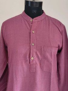 Maroon Kurta