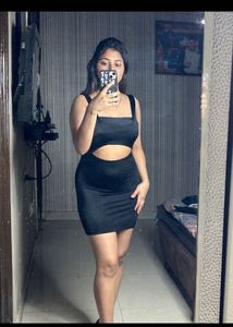 Black Bodycon Mini Dress