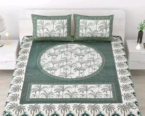 Comfortable Cotton Printed Double Bedsheet