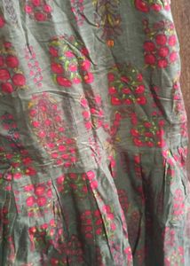 Floral Print Kurta