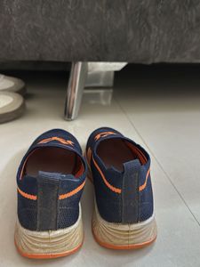 Kids Blue Slip-On Shoes