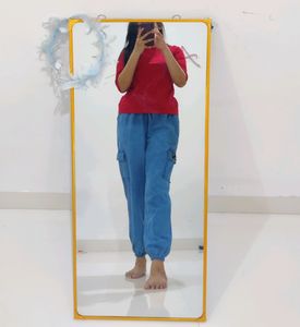 Bewakoof Red Tshirt For Women