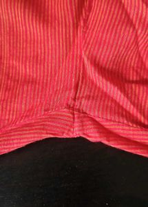 Red Cotton Salwar Dupatta Set