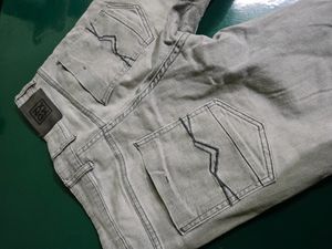 Men Grey Denim