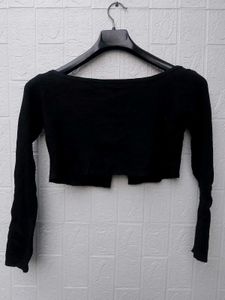 New with tag Pinterest Korean Metal Cardigan Crop