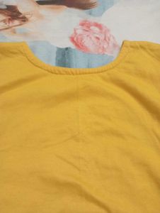 Elegant Yellow woolen kurta