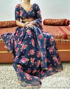FLORAL LEHENGA SET