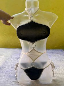 Lingerie Boudier Metal Ring Sexy Honeymoon Dress
