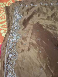 Gorgeous Saree With Blouse Set Pure Silk