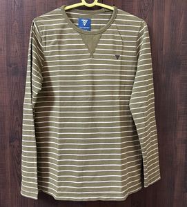 Striped Olive T-Shirt