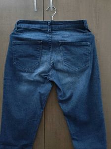 Dark Blue Denim Jeans