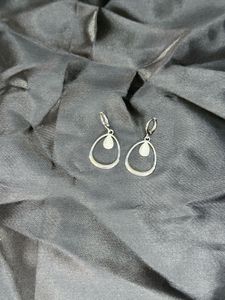 Elegant Silver Drop Earrings