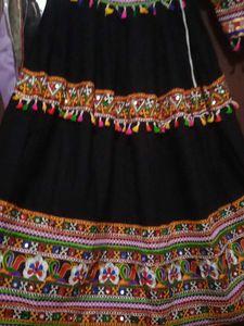 Black Garba Choli For Women