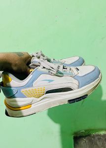 Pastel Accent Sneakers
