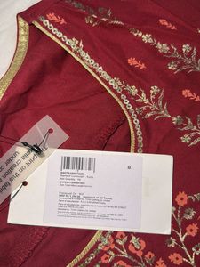 New Aurelia Maroon Kurti