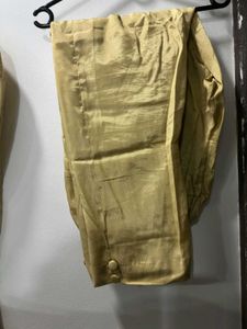Gold Embroidered Pant Suit