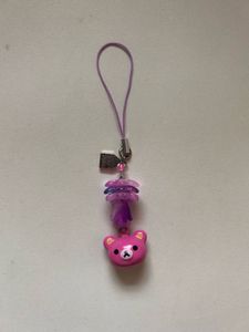 Pink Rilakkuma Bell Cord