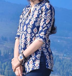 It Is An Very Preety Short Kurti