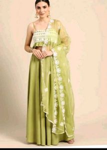 Green 💚 Skirt Lehenga