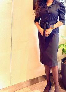Sassafras Black Partywear Dress