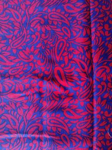 Red &amp; Blue Kurta Set Dress Material