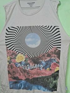 Jack &amp; Jones Beige T-Shirt