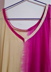 Double Colour Kaftan Top 💓💛