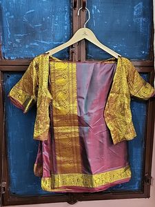 Double Shade Saree With Blouse