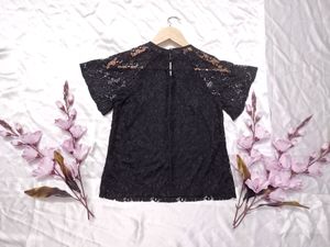 Black Lace Top
