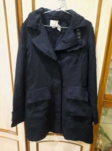Stylish Navy Black Coat