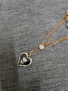 Layered Heart Necklace